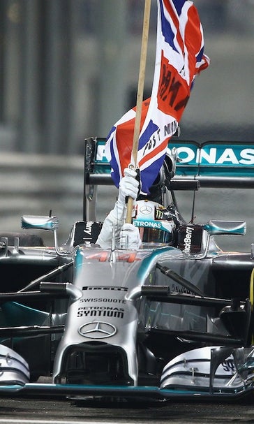Lewis Hamilton wins Formula One race, championship in Abu Dhabi